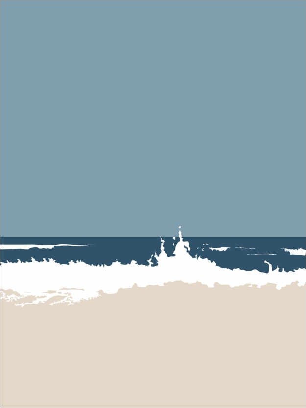 Poster Meereswogen