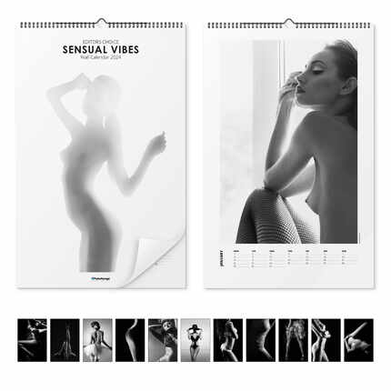 Wandkalender  Ästhetische Erotik Kalender - Sensual Vibes 2023