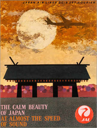 Poster Die ruhige Schönheit Japans