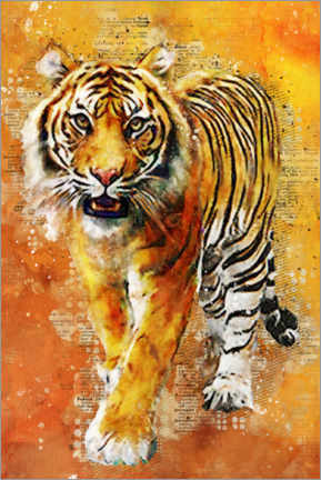Acrylglasbild  Tiger - Durro Art