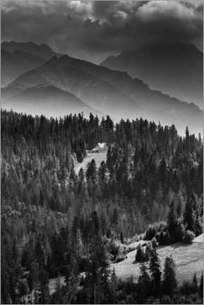 Poster Berghütte im Tatra-Gebirge