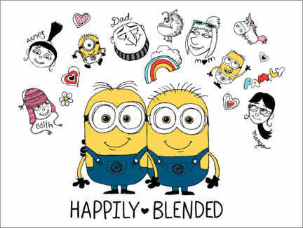 Poster  Despicable Me 3 - Happily Blended