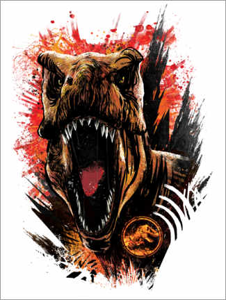 Poster  Fallen Kingdom - Tyrannosaurus rex