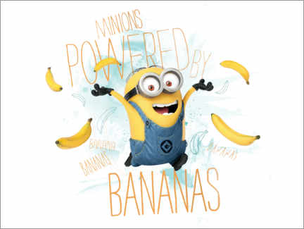 Poster  Minions - Banana Power