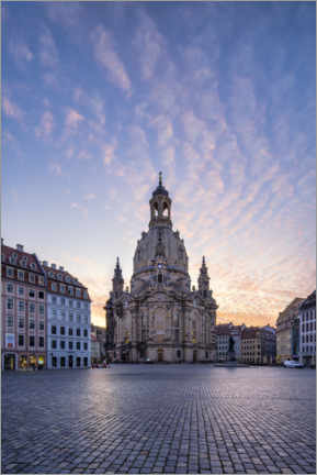 Acrylglasbild  Frauenkirche am Neumarkt in Dresden - Jan Christopher Becke
