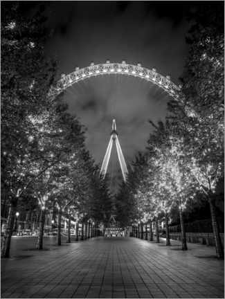 Acrylglasbild  London Eye - Assaf Frank