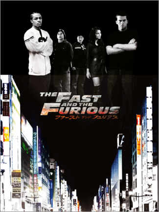 Poster  The Fast and the Furious - Tokyo drift
