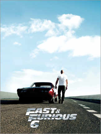 Acrylglasbild  Fast &amp; Furious 6 - Dominic Toretto
