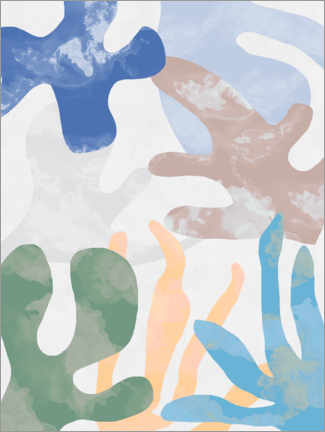 Wandsticker  Matisse Seeblätter - Ninola Design