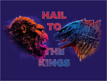 Wandsticker  Hail To The Kings