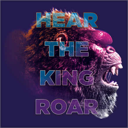 Poster  Hear The King Roar