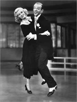 Poster  Ginger Rogers und Fred Astaire