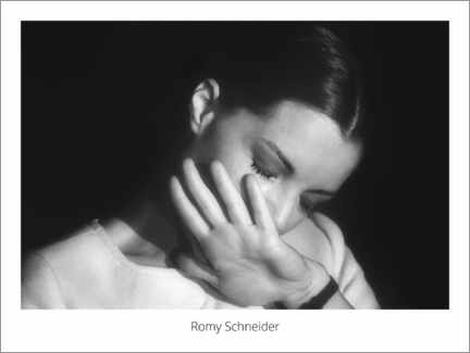 Acrylglasbild  Romy Schneider