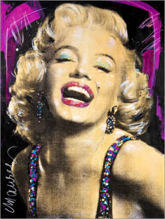 Acrylglasbild  Marilyn Monroe Pop Art - Sid Maurer