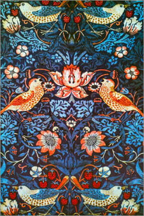 Wandbild  Erdbeerdieb - William Morris