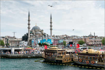 Acrylglasbild  Der Hafen von Istanbul - Marcel Gross