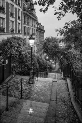 Poster Paris Montmartre
