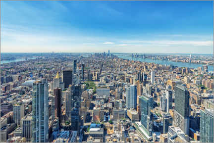 Poster Blick über Manhattan