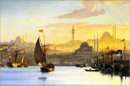 Leinwandbild  Konstantinopel - Carl Neumann