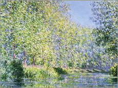 Gallery Print  Biegung der Epte in der Nähe von Giverny - Claude Monet