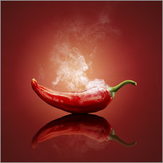 Wandsticker  Red Hot Chili Stillleben - Johan Swanepoel