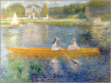 Wandsticker  Seine bei Asnières - Pierre-Auguste Renoir