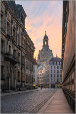 Acrylglasbild  Frauenkirche Dresden im Morgenlicht - Robin Oelschlegel