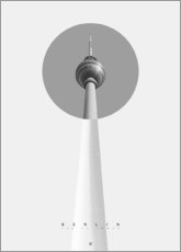 Poster Berlin - Der Fernsehturm