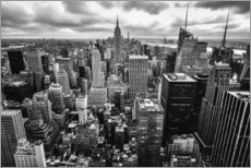 Gallery Print  Über den Dächern von New York, USA - Sören Bartosch