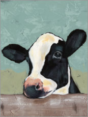 Holzbild  Holstein Kuh II - Jade Reynolds
