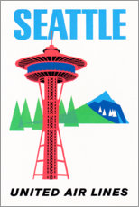 Poster Seattle (englisch)