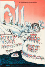 Poster Albert King, Fillmore