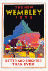 Acrylglasbild  Das neue Wembley 1925 (englisch) - Gregory Brown