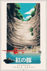 Poster Porco Rosso (Japanisch)