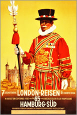 Poster London-Reisen