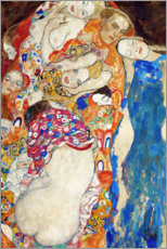Holzbild  Die Braut - Gustav Klimt
