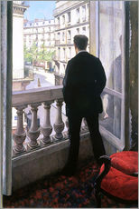 Gallery Print  Mann am Fenster - Gustave Caillebotte