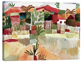 Leinwandbild  St. Germain bei Tunis - Paul Klee