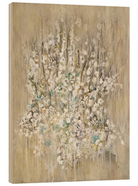 Holzbild  Blumenstrauss - Christin Lamade