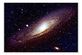 Poster Andromeda Galaxy M31 II