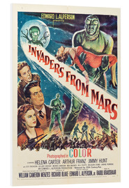 Hartschaumbild  Invasion vom Mars (englisch)
