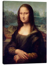 Leinwandbild  Mona Lisa - Leonardo da Vinci