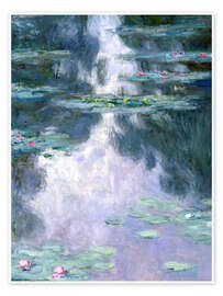 Wandbild  Seerosen, 1907 - Claude Monet