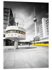 Acrylglasbild  Weltzeituhr Alexanderplatz - Marcus Klepper