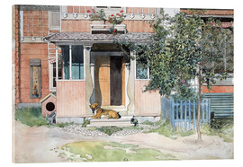 Acrylglasbild  Die Veranda - Carl Larsson