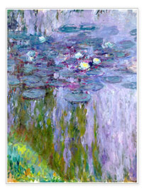 Poster  Seerosen - Claude Monet