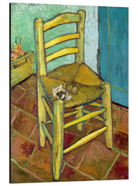 Alubild  Van Goghs Stuhl - Vincent van Gogh