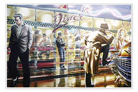 Poster  Diner - Adrian Chesterman