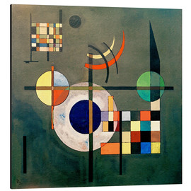 Alubild  Gegengewichte - Wassily Kandinsky
