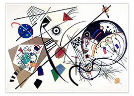 Poster  Durchgehender Strich - Wassily Kandinsky